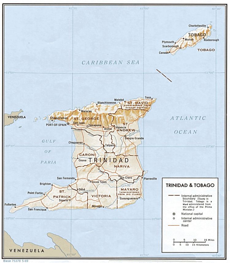 Counties of Trinidad and Tobago