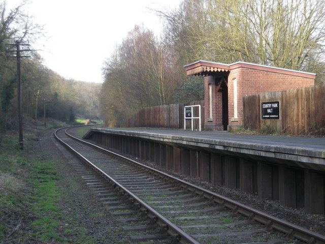 Country Park Halt railway station