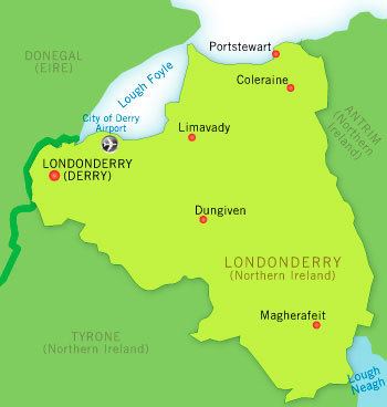 County Londonderry County Londonderry Accommodation amp Tourist Information Northern