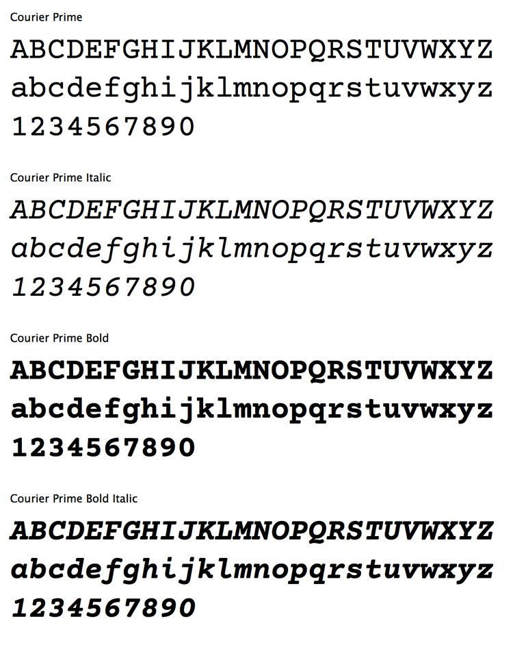 Courier (typeface) Introducing a new typeface designed for screenwriters It39s called