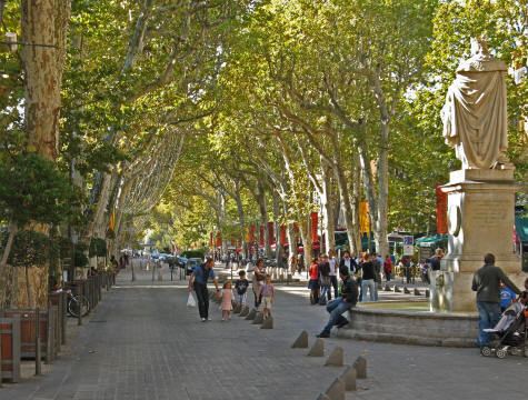 Cours Mirabeau Cours Mirabeau Chic Treelined Street in AixenProvence