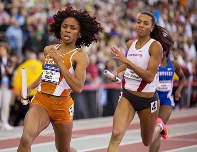 Courtney Okolo Courtney Okolo39s success sets stage for Olympic Trials The Daily Texan