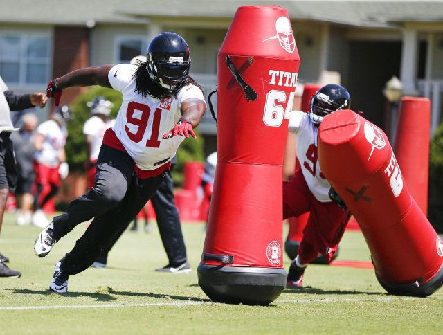 Courtney Upshaw Courtney Upshaw in line for larger role with Atlanta Falcons ALcom
