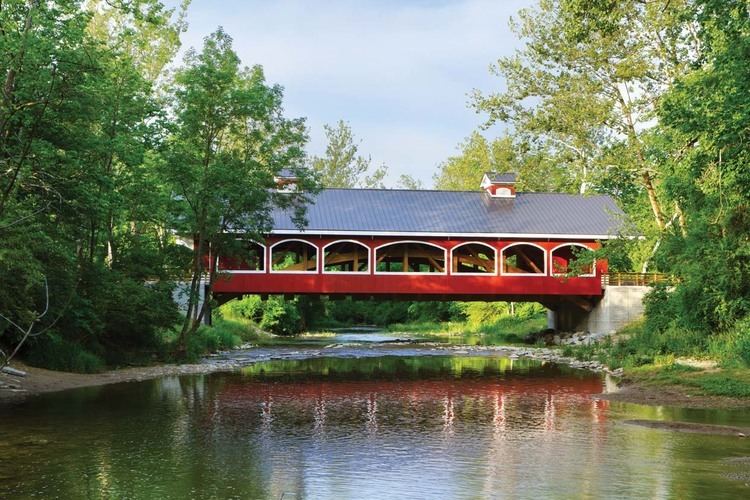 Covered bridge Covered Bridge Hueston Woods Lodge amp Conference Center