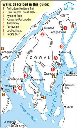 Cowal Stirling Surveys Footprint Maps The Cowal Peninsula