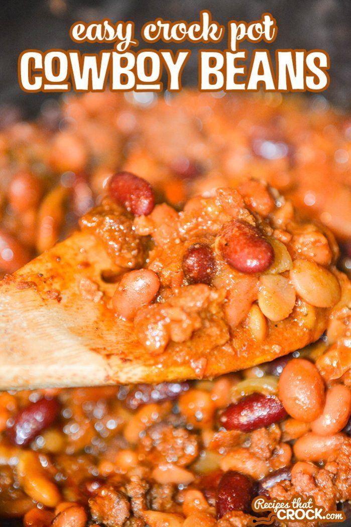 Cowboy beans Easy Crock Pot Cowboy Beans Recipes That Crock