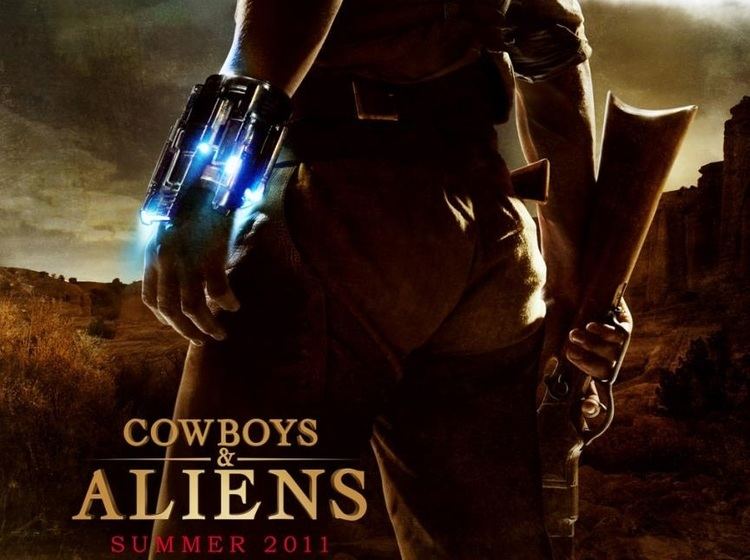 Cowboys %26 Aliens movie scenes Cowboys and Aliens Movie