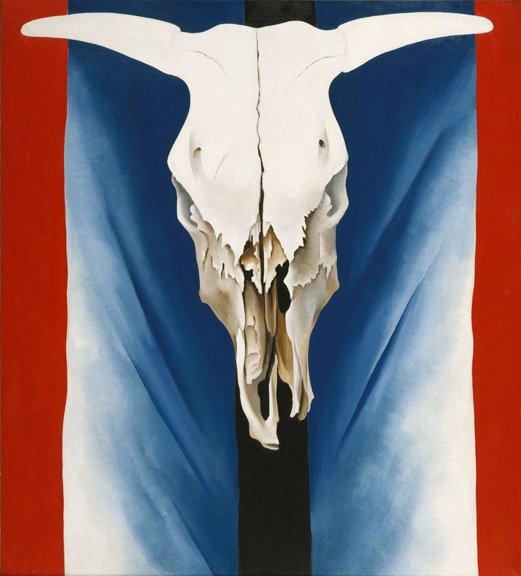 Cow's Skull: Red, White, and Blue wwwmetmuseumorgtoahimagesh3h352203jpg