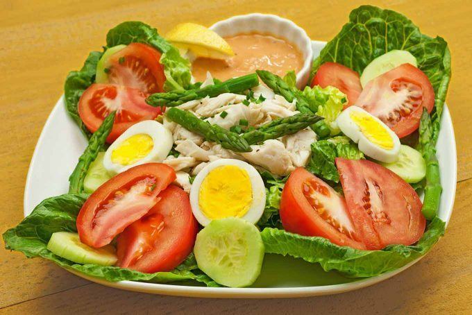 Crab Louie Crab Louis Louie Salad Recipe MyGourmetConnection