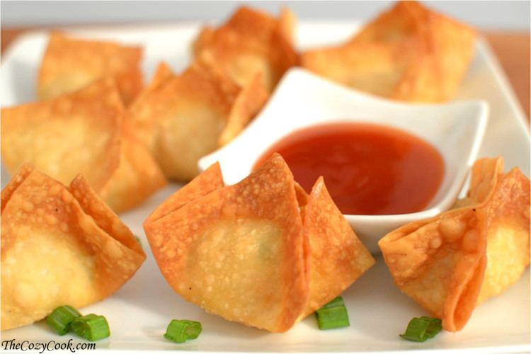 Crab Rangoon Crispy Crab Rangoon The Cozy Cook