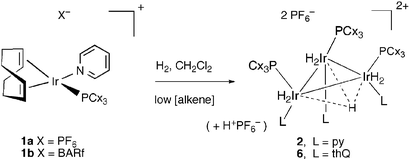 Crabtree's catalyst Crabtree39s catalyst revisited Ligand effects on stability and