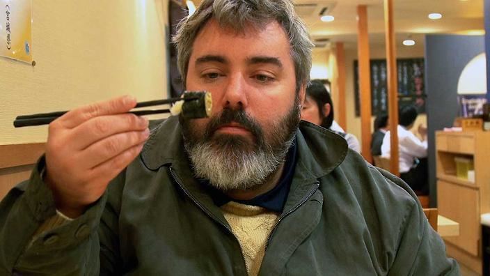 During his Japanese trip, Craig ate everything with chopsticks, to slow down his eating