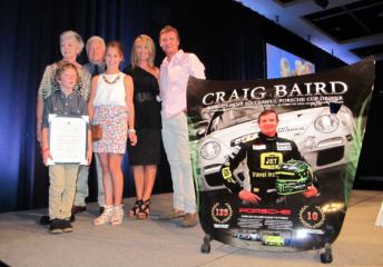 Craig Baird Craig Baird honoured by Porsche with special award Speedcafe