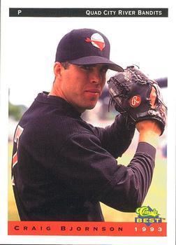 Craig Bjornson 1993 Classic Best Quad City River Bandits Baseball Gallery The