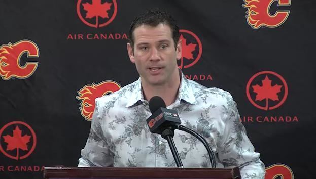 Craig Conroy Conroy Retires Joins Flames Hockey Operations with Video