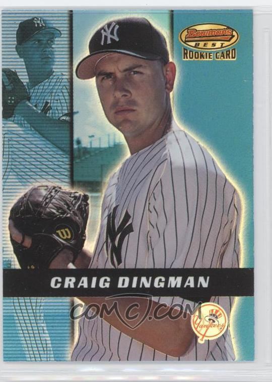 Craig Dingman chuckssportss 2000 Bowmans Best Base 194 Craig Dingman