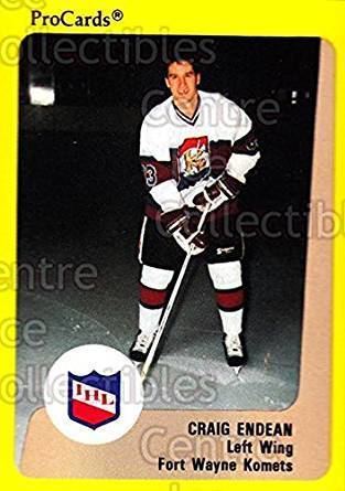 Craig Endean Amazoncom CI Craig Endean Hockey Card 198990 ProCards IHL 131