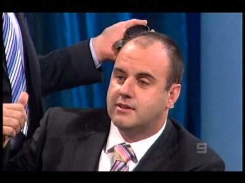 Craig Hutchison (broadcaster) The Footy Show AFL 2008 Hutchy and Advanced Hair YouTube