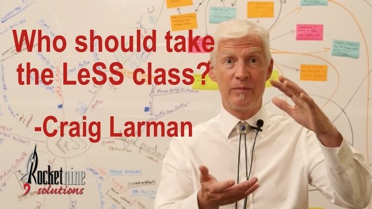Craig Larman Who should take the LeSS class Craig Larman Large Scale Scrum