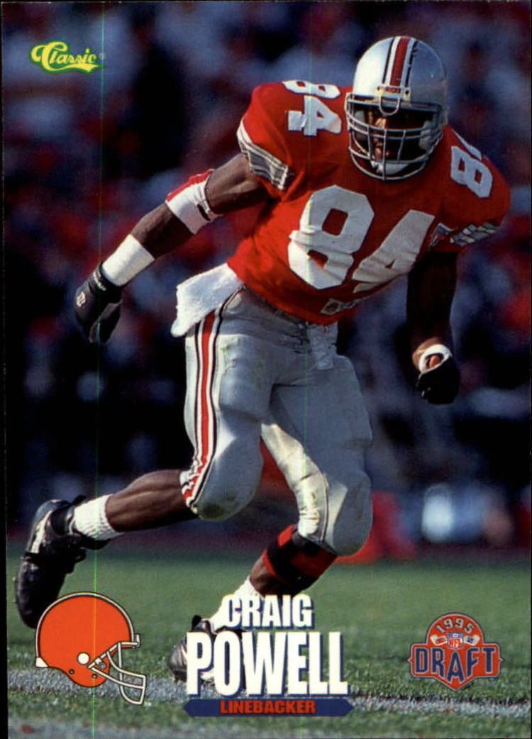 Craig Powell (American football) 1995 Classic NFL Rookies 30 Craig Powell NMMT