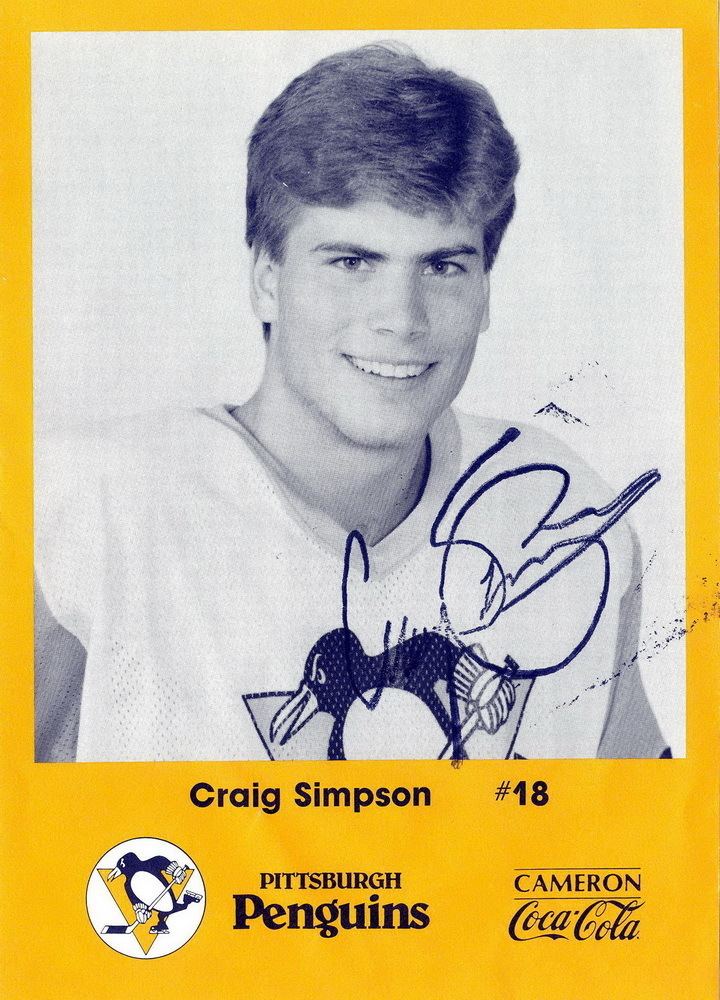 Craig Simpson Craig Simpson Player39s cards since 1986 1988