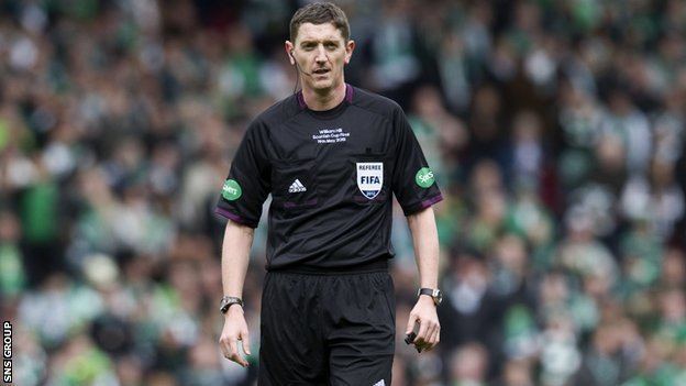 Craig Thomson (referee) BBC Sport Craig Thomson to referee Scottish Cup final