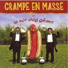 Crampe en masse et le hot dog géant httpsuploadwikimediaorgwikipediaenthumb4