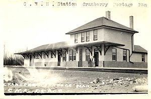 Cranberry Portage railway station httpsuploadwikimediaorgwikipediacommonsthu