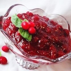 Cranberry sauce Cranberry Sauce Recipe Allrecipescom