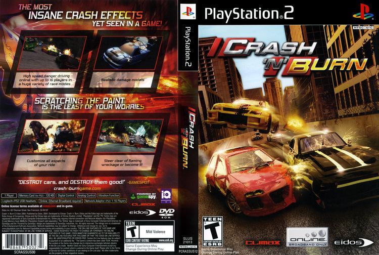 Crash 'n' Burn (2004 video game) wwwtheisozonecomimagescoverps2174jpg