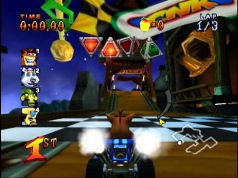 Crash Nitro Kart Crash Nitro Kart PS2 Gameplay YouTube