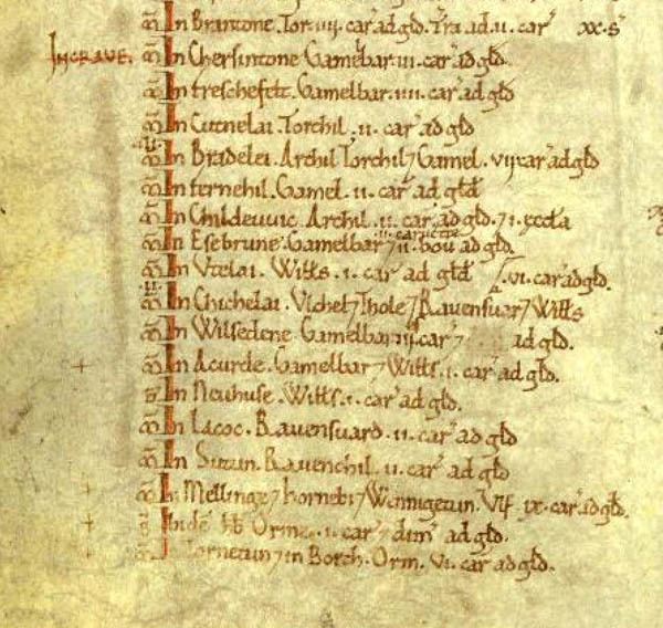 Craven in the Domesday Book