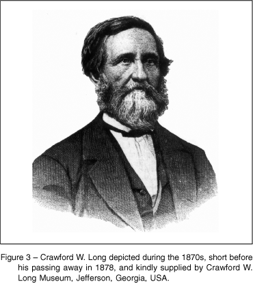 Crawford Long The first to use surgical anesthesia was not a dentist