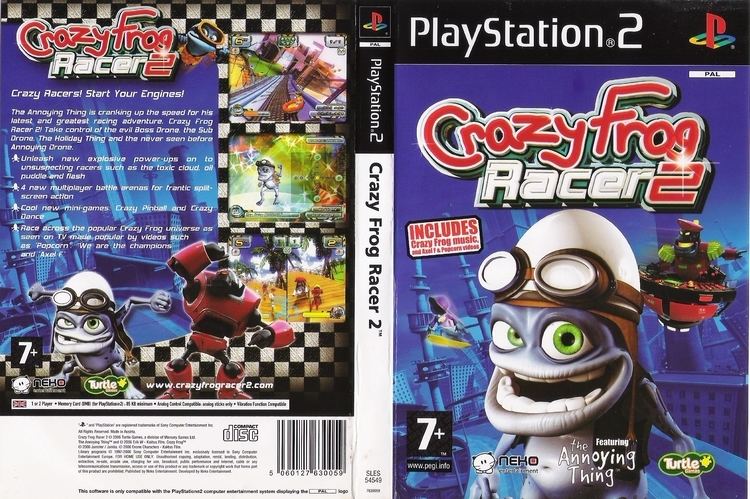 crazy frog racer ps2 iso