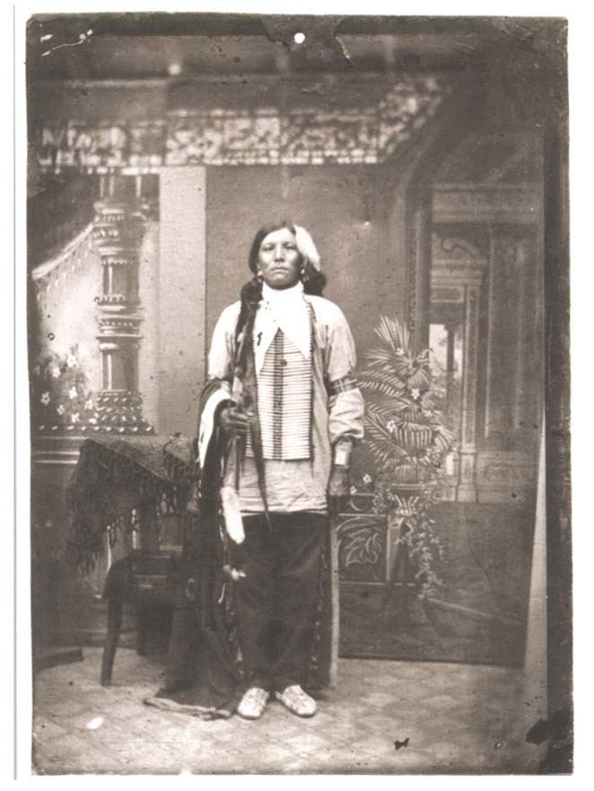 1877 Alleged photo of Crazy Horse