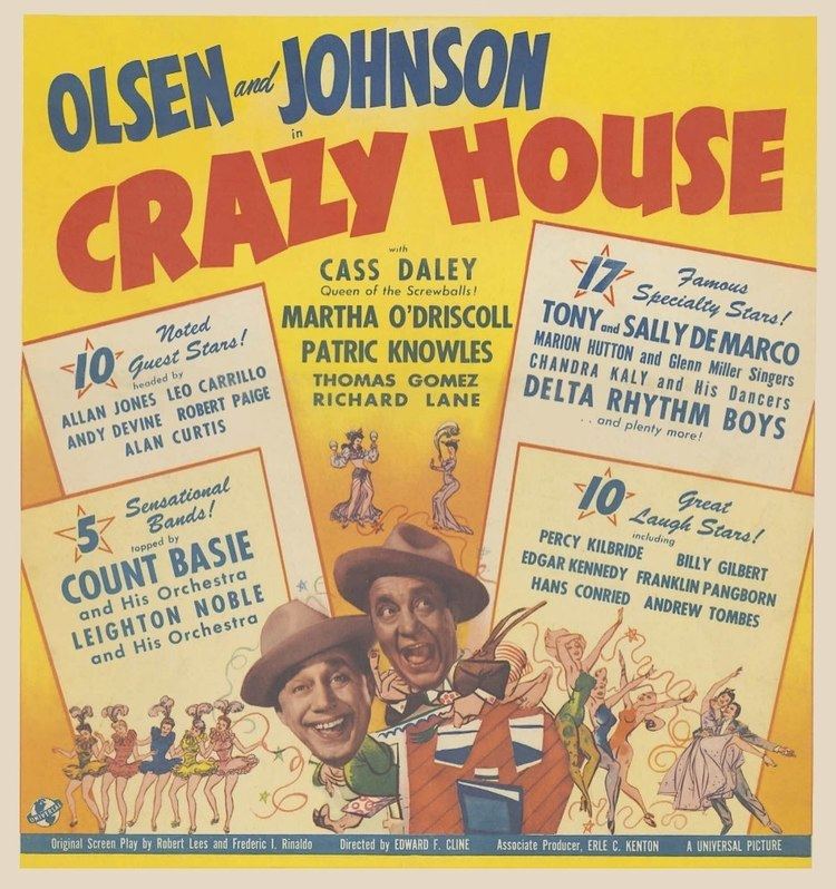 Crazy House (1943 film) Basil Rathbone Master of Stage and Screen Crazy House