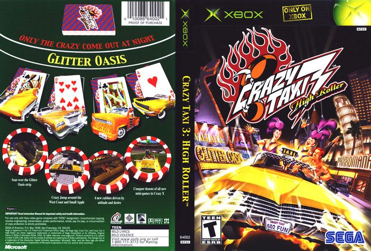 Crazy Taxi 3: High Roller Crazy Taxi 3 High Roller Reup Screenshots Microsoft Xbox The