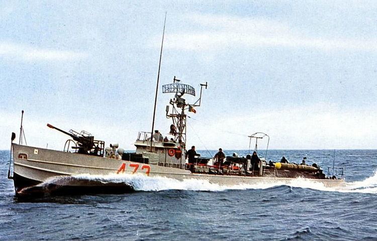 CRDA 60 t motor torpedo boat