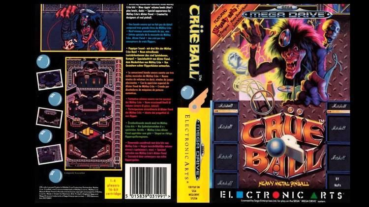 Crüe Ball Crue Ball Sega Mega Drive Genesis Complete Soundtrack OST YouTube