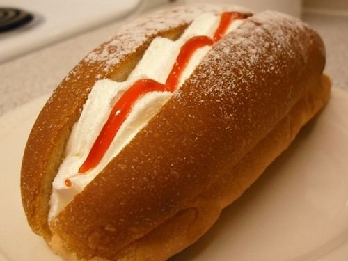 Cream bun Turkish Bread