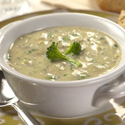 Cream of broccoli soup Cream of Broccoli Soup Recipe Mealscom