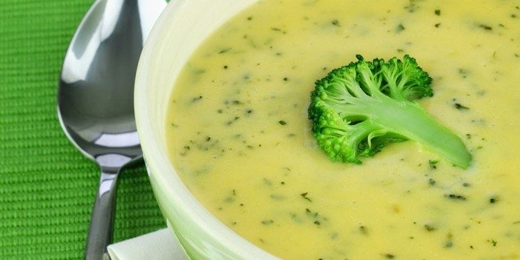 Cream of broccoli soup Cream of Broccoli Soup recipe Epicuriouscom