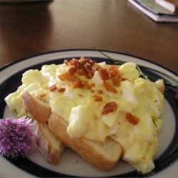 Creamed eggs on toast Creamed Eggs on Toast Recipe Allrecipescom