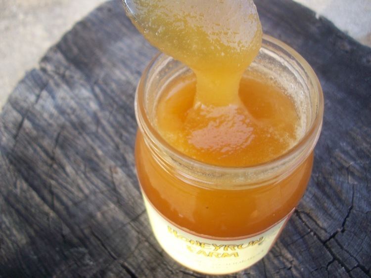 Creamed honey Honeyrun Farm More questions answered Creamed Honey and Honey Sticks