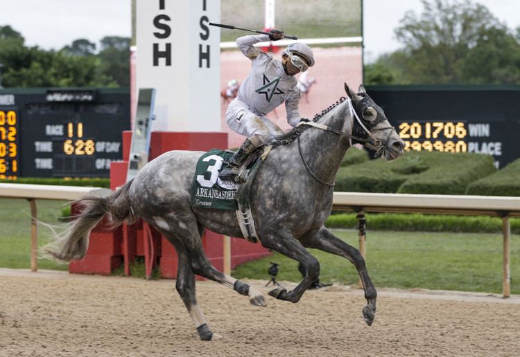 Creator (horse) Creator pulls away to win 1 million Arkansas Derby WTOP