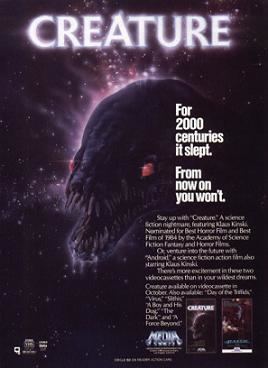 Creature (1985 film) Creature 1985 Full Movie Review