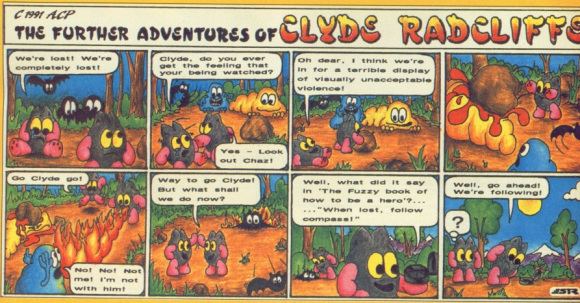 Creatures (video game) Clyde Radcliffe cartoons Commodore Format Archive