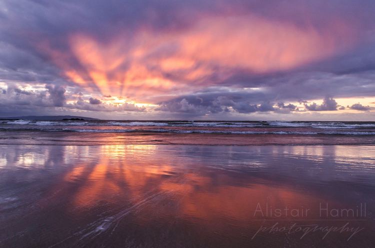 Crepuscular Fire the crepuscular ray Mr Sulu Alistair Hamill Photography
