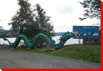 Cressie Cressie the Crescent Lake Monster Roberts Arm Newfoundland and