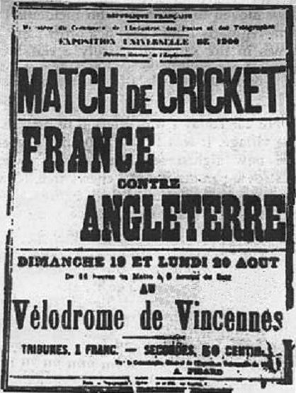 Cricket at the 1900 Summer Olympics